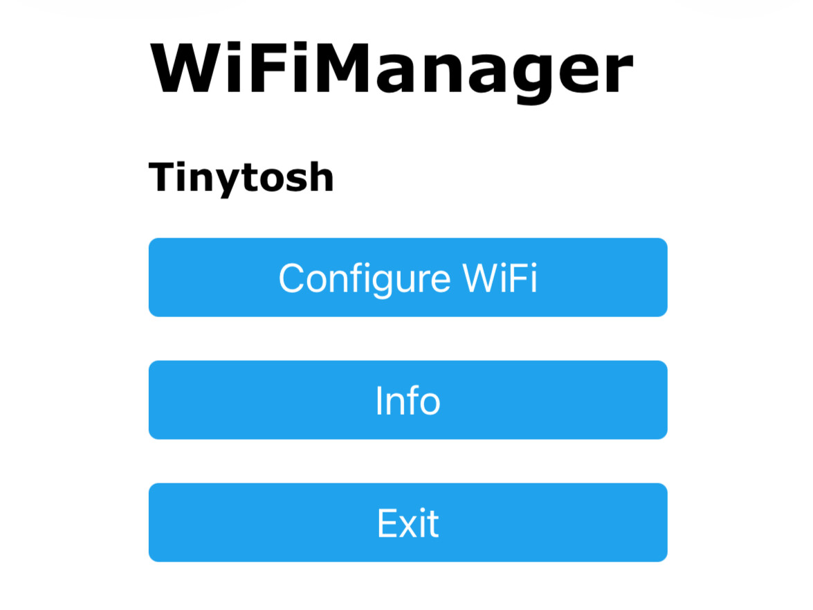 WiFi Manager Portal