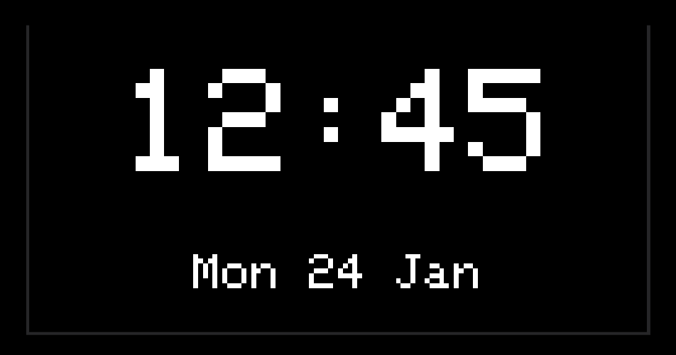 Clock Layout Render